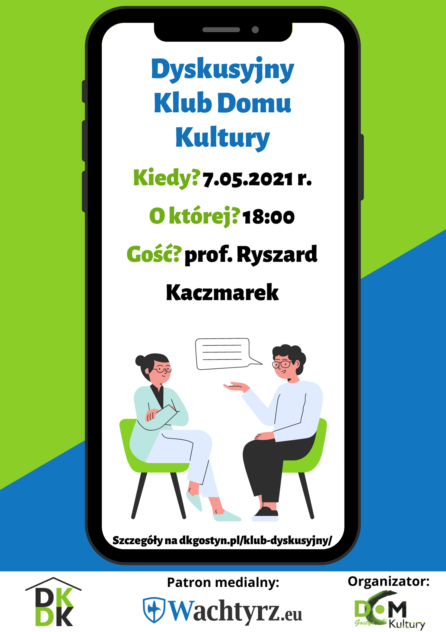 Plakat - spotkanie z prof. Ryszardem Kaczmarkiem.png