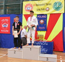 VI Otwarty Puchar Polski Juniorów Polskiej Federacji Budo w Ju-Jitsu i Karate 10.12.2016r (18).JPG
