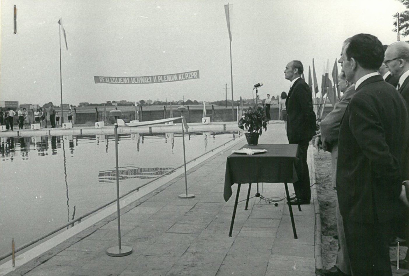 Uroczyste otwarcie basenu - 21 lipca 1970 r.