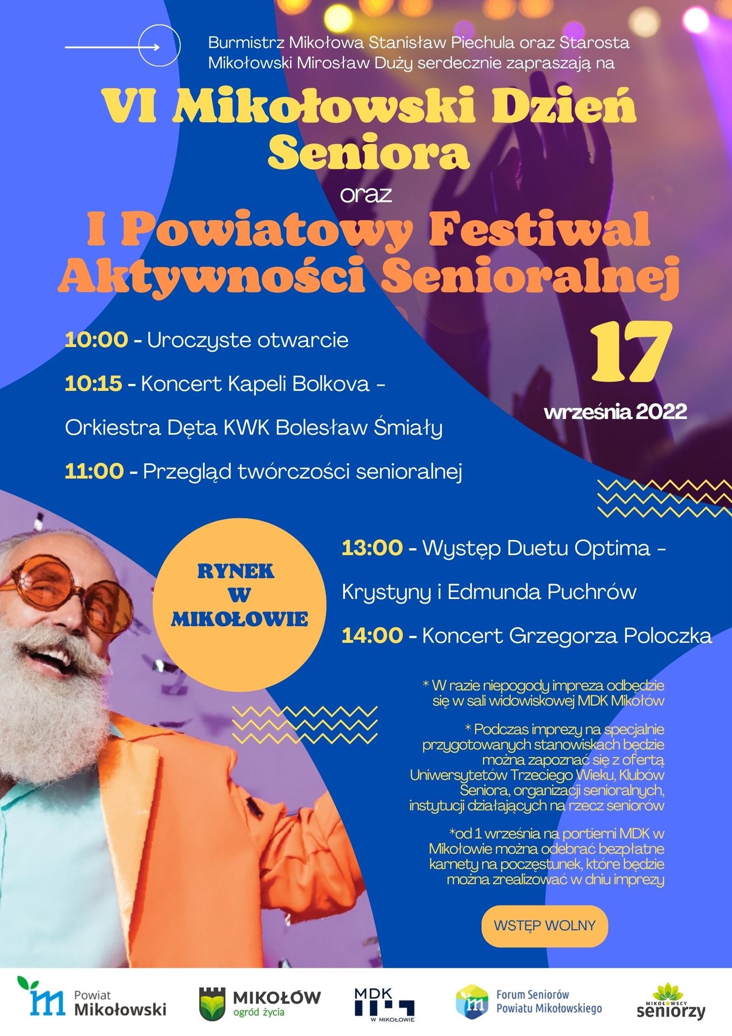 I Powiatowy Festiwal Aktywności Senioralnej - plakat.jpg