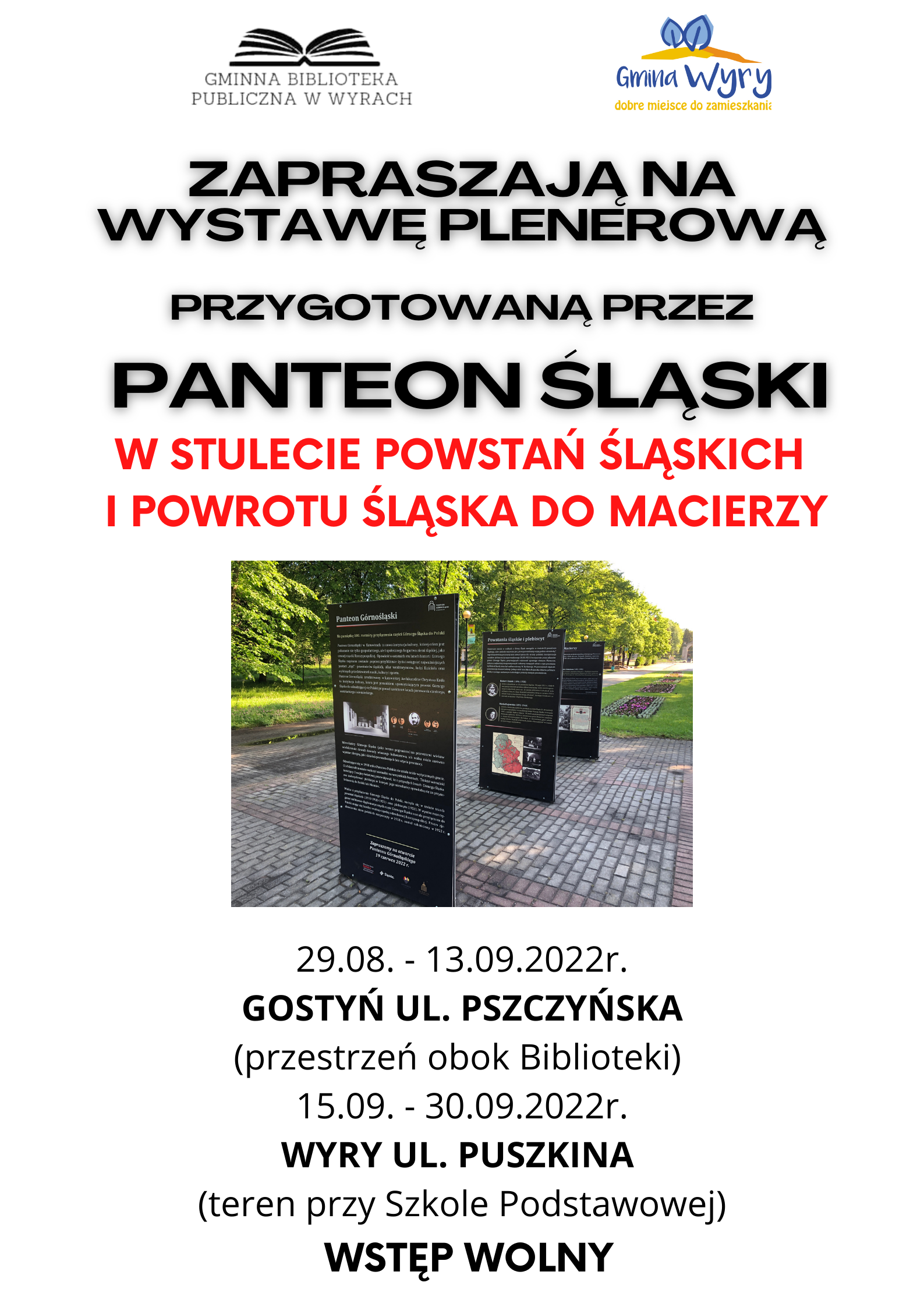 Plenerowa wystawa poświęcona Powstaniom Śląskim już od 29 sierpnia w Gostyni.png