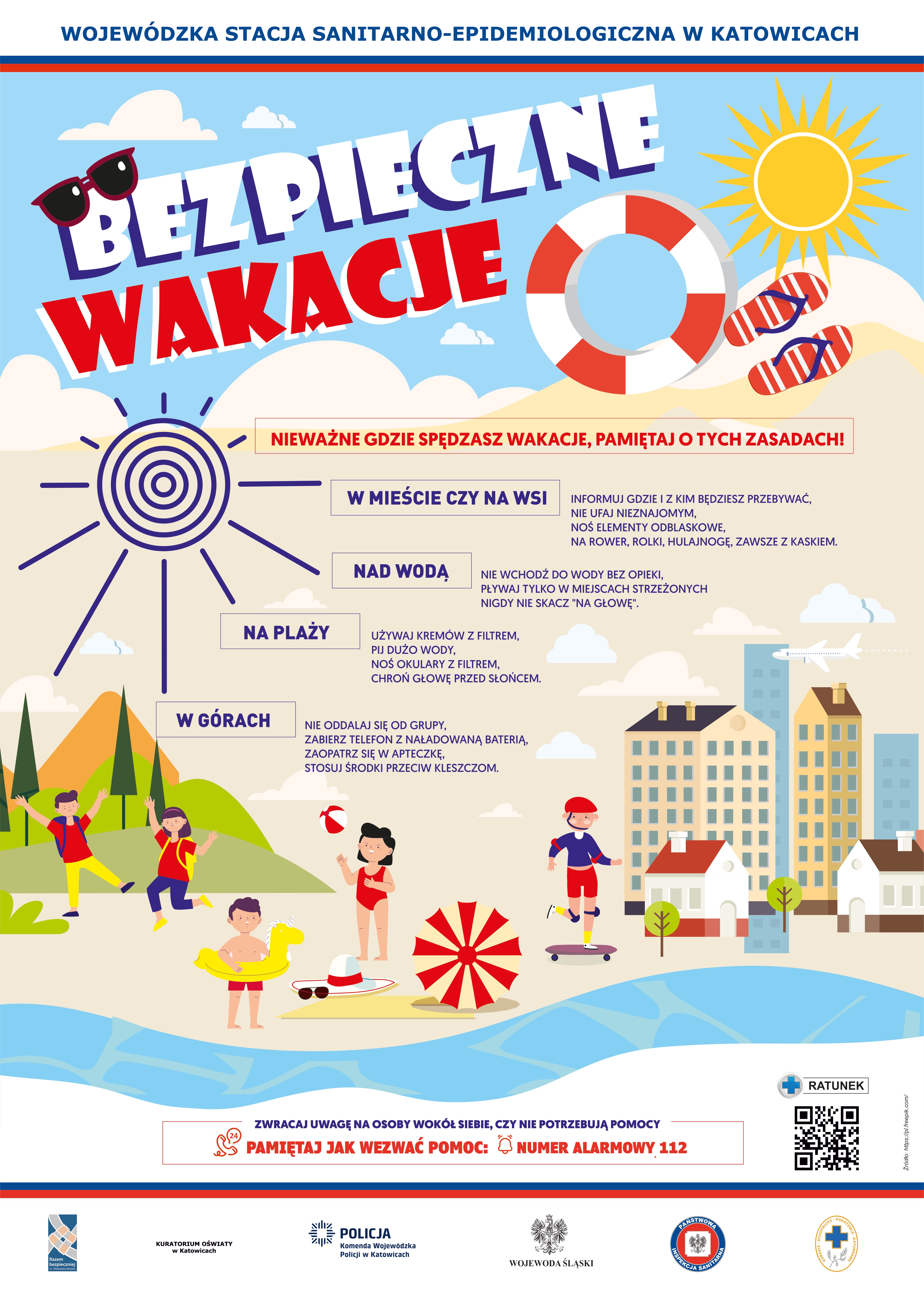Akcja Bezpieczne Wakacje - plakat.jpg