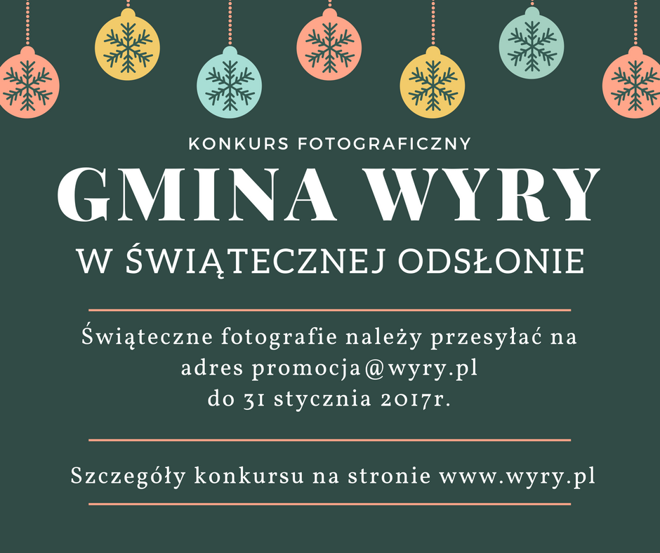Gmina Wyry w świątecznej odsłonie PLAKAT (2).png
