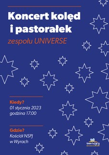 Koncert zespołu Universe - plakat.jpg
