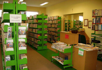Biblioteka miejska w Wyrach
