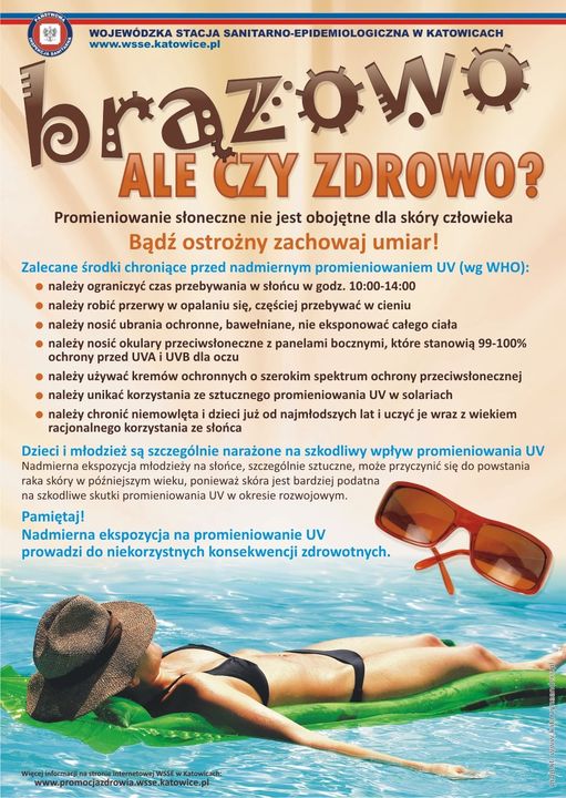 Plakat Brązowo, ale czy zdrowo.jpg