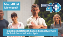 Bezpłatne badania profilaktyczne do Polaków, którzy ukończyli 40 lat