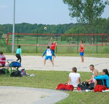 II Turniej Siatkówki Plażowej w ramach Otwartych Mistrzostw Śląska ŚZPS 12.06.2016r (20).jpg
