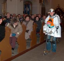 Jasełka w Kościele NSPJ w Wyrach przy Wigilijnym Stole... 17 grudnia 2009 r.- 5