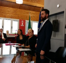 Oficjalne spotkanie z burmistrzem miasta Riccardo Ghidini.jpg