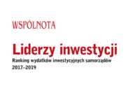 Ranking WSPÓLNOTY: Inwestycje samorządowe 2017–2019: Gmina Wyry ponownie z najlepszymi średnimi wydatkami inwestycyjnymi na osobę w Powiecie Mikołowskim