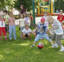 Dzień Dziecka i Sportu w Przedszkolu w Gostyni