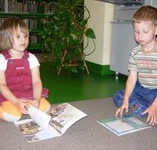 3-latki w bibliotece