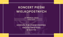 Koncert Pieśni Wielkopostnych - 27 marca
