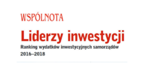 Ranking WSPÓLNOTY: Inwestycje samorządowe 2016–2018 - Gmina Wyry najwyżej wśród Gmin Powiatu Mikołowskiego!