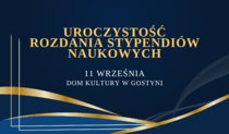Uroczystość wręczenia stypendiów naukowych - 11 września
