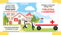 Pamiętaj o oznaczeniu swojej posesji! #numerdomuratujeżycie #pogotowie