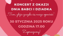 Koncert z okazji Dnia Babci i Dziadka w szkole w Wyrach - 30 stycznia