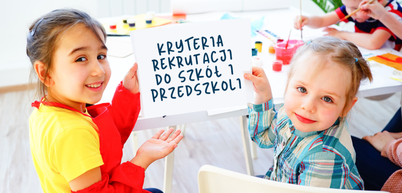 Terminy i kryteria rekrutacji do gminnych przedszkoli i szkół 2024/2025