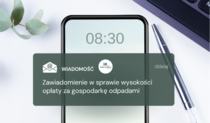 Otrzymuj zawiadomienia w sprawie wysokości opłat za gospodarkę odpadami w formie elektronicznej!