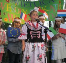 Występ z okazji 10-lecia przystąpienia Polski do UE