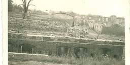 Siągarnia w Gostyni – zniszczona we wrześniu 1939 roku. Fot. ze zbiorów A. Myszora