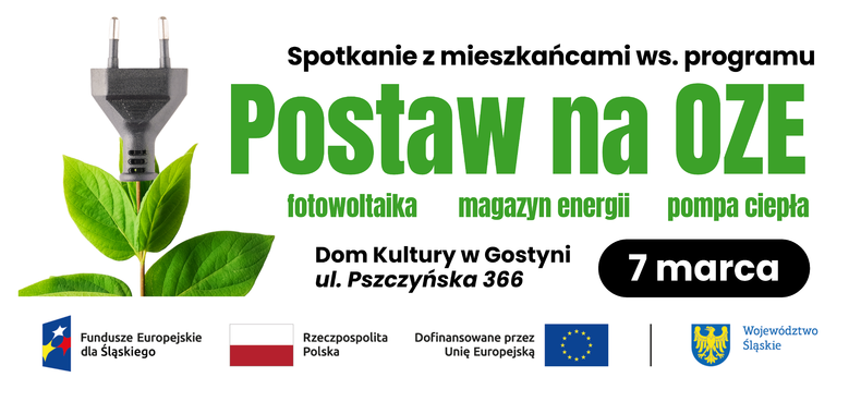 Postaw na OZE - spotkanie 7 marca