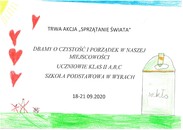 Uczniowie sprzątają świat!