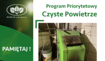 Ważna informacja dla beneficjentów Programu Czyste Powietrze